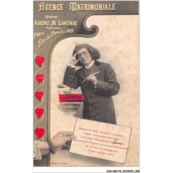 CAR-ABCP3-0232 - HUMOUR - AGENCE MATRIMONIALE - MADAME AURORE DE LIMENAY - DIRECTRICE