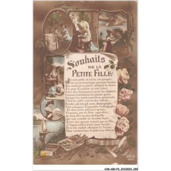 CAR-ABCP3-0230 - HUMOUR - SOUHAITS DE LA PETITE FILLE
