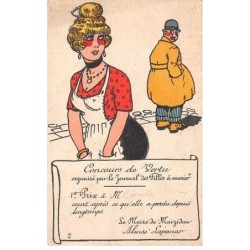 HUMOUR - SAN65009 - Concours de Vertu organisé par le Journal des Filles à marier