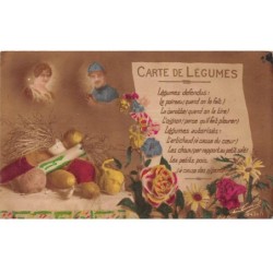 Humour - N°85316 - Carte de Légumes - Légumes défendus : le poireau ...