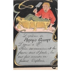 Humour - N°87887 - A.P. Jarry -  Diplôme de Parfait Goujat .... accorder ce présent Diplôme