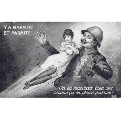 Humour - N°84133 - Y a Marmite et Marmite ! On en recevrait bien une comme ça en pleine poitrine - N°208