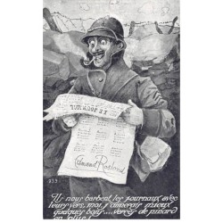 Humour - N°84143 - Ils nous barbent les journaux avec leurs vers, moi j'aimerai mieux quelques bons ... - N°239
