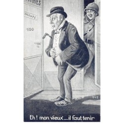 Humour - N°84149 - Eh! mon vieux ... il faut tenir - N°242