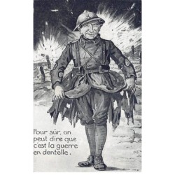 Humour - N°84144 - Pour sût, on peut dire que c'est la guerre en dentelle - N°245