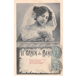 Humour - N°90719 - Le Grain de Beauté - Un grain de beauté sur la joue ... fidélité