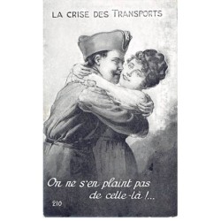 Humour - N°84134 - La Crise des Transports. on ne s'en plaint pas de celle-là ! - N°210