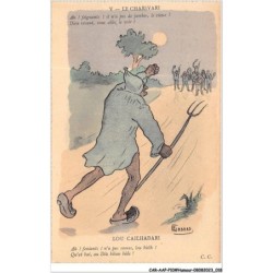 CAR-AAPP10-0779 - HUMOUR - Le charivari - Ah feignants il n'a pas de jambes le vieux