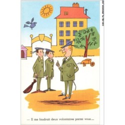CAR-ABLP6-0460-HUMOUR - Il me faudrait deux volontaires parmis vous