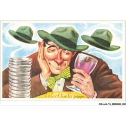 CAR-ACAP14-1060-HUMOUR - L'alcool tue la grippe