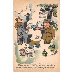 Humour - N°88723 - Collection Comique Militaire 164 - Dites, ça ne vous ferait ... pas de veau !...