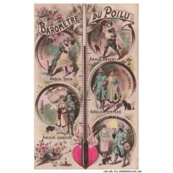 CAR-AELP12-0654- HUMOUR - Barometre du poilu - Aspects differents