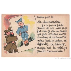 CAR-AELP12-0666- HUMOUR - Ma chere marraine