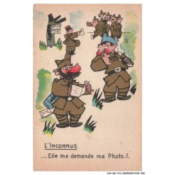 CAR-AELP12-0669- HUMOUR - L'inconnue