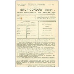 HUMOUR.n°23182.SAUF-CONDUIT.DELIVRE EXCLUSIVEMENT AUX FROUSSARDS