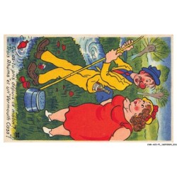 CAR-ACIP1-0009-HUMOUR - Qu'as-tu pris depuis ce maitin - Trois rhums et un vermouth cass