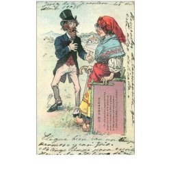 HUMOUR.n°23181.LA ARCADIA.PERSONNAGES