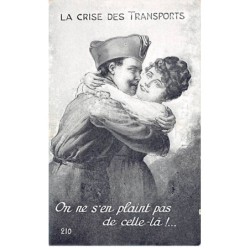 Humour - N°84137 - La Crise du Transport. On ne s'en plaint pas de celle-là ! - N°210