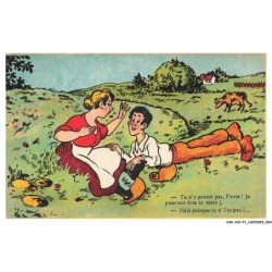 CAR-ACIP1-0033-HUMOUR - Tu n'y penses pas pierre je pourrais etre ta mère - Mais puisque tu n'l'es pas