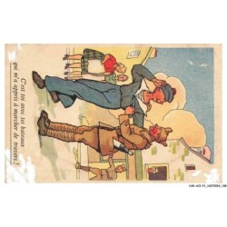 CAR-ACIP1-0055-HUMOUR - C'est toi avec tes bateaux qui m'a appris a marcher de travers
