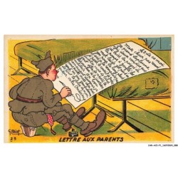 CAR-ACIP1-0045-HUMOUR - Lettre aux parents