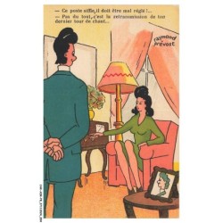 CAR-ADRP8-0386-HUMOUR - Ce post siffle il doit etre mal réglé