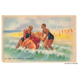 CAR-ADRP7-0373-HUMOUR - Le bain de madame groslard