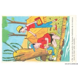 CAR-ACIP3-0181-HUMOUR - Ne pas perdre les bonnes habitudes de la maison - Lave-la bien cette vaiselle