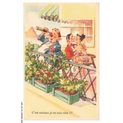CAR-ACIP3-0187-HUMOUR - C'est curieux je ne vois rien