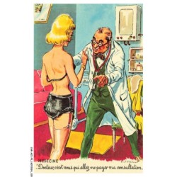 CAR-ACIP3-0208-HUMOUR - Médécine - Docteur c'est vous qui allez me payer ma consultation