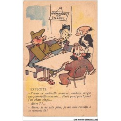 CAR-AAUP9-0649 - HUMOUR - EXPLOITS