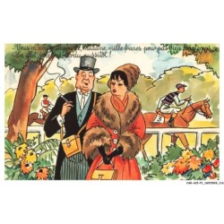 CAR-ACIP1-0059-HUMOUR - Vous m'aviez emprunte madame mille franes pour pas bien longtemps