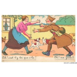 CAR-ACIP1-0046-HUMOUR - Oh c'est t'y toi que v'la - Oh ma grosse