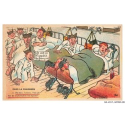 CAR-ACIP1-0047-HUMOUR - Dans la chambrée - Dis-donc lidoire t'as pas fini de m'chatouiller les arpions