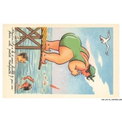 CAR-ACIP2-0088-HUMOUR - Attention il y a le sexe faible qui va faire une petite trempete