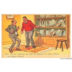 CAR-ACIP2-0111-HUMOUR - Oui c'est ma collection qui date de l'époque ou j'étais infirmier aux sports d'hiver