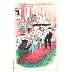 CAR-ACIP1-0067-HUMOUR - Vous m'aviez bien demandé d'etre temoin a votre mariage