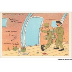 CAR-ABIP2-0159-HUMOUR - Les parachutistes