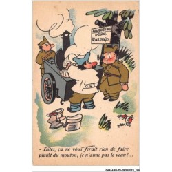 CAR-AAUP9-0669 - HUMOUR - Dites ca ne vous ferait rien de faire plutot du mouton - Je n'aime pas le veau
