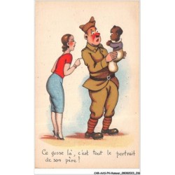 CAR-AASP4-0301 - HUMOUR - Ce gosse là - C'est tout le portrait de son père