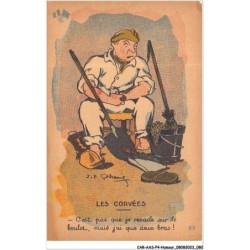 CAR-AASP4-0333 - HUMOUR - Les corvées