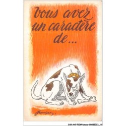 CAR-AAPP10-0841 - HUMOUR - Vous avez un caractère de chien