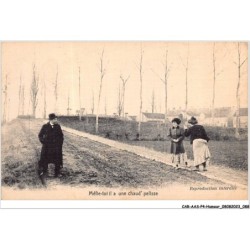 CAR-AASP4-0337 - HUMOUR - Méfie-toi - Il a une chaud' pelisse