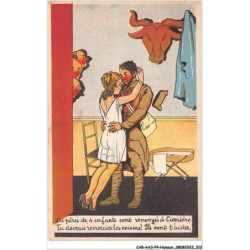 CAR-AASP4-0299 - HUMOUR - Les pères de 4 enfants sont renvoyés à l'arrière
