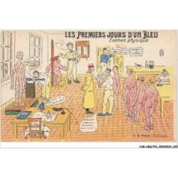 CAR-ABQP14-1031-HUMOUR - Les premiers jours d'un bleu