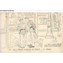 CAR-ABQP14-1017-HUMOUR - Les septs pechés capitaux du soldats - 6 - L'envie
