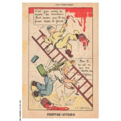 CAR-ACEP9-0649-HUMOUR - Peintre-vitrier