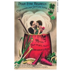 CAR-ACEP9-0652-HUMOUR - Pour etre heureux - C'est comme pour faire une bonne soupe