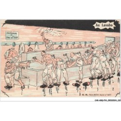 CAR-ABQP14-1037-HUMOUR - Au lavabo