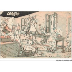 CAR-ABQP14-1042-HUMOUR - Scènes militaires - A la cuisine